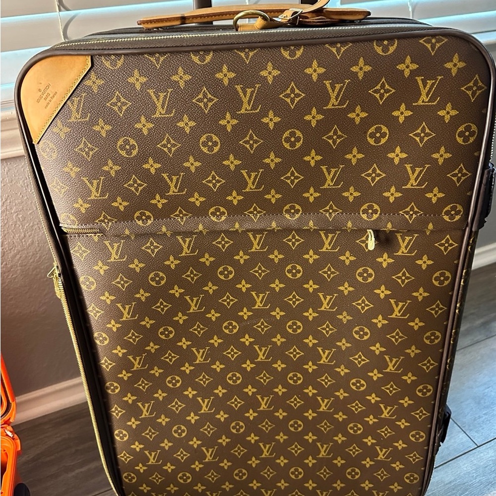 Louis Vuitton Brown Monogram Travel Bag carryon with handle